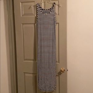 EUC M Striped Tank Dress